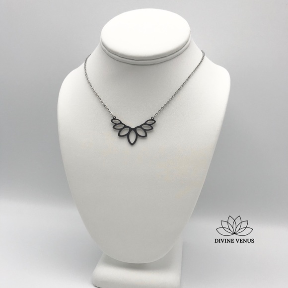 Lotus Pendant Necklace - Picture 8 of 8